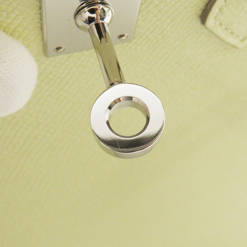 エルメス バーキン25 セリエ ジョーヌミルトン/シルバー金具 エプソン W刻印 HERMES Birkin ハンドバッグ