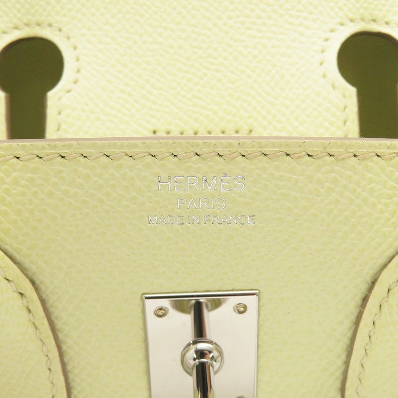 エルメス バーキン25 セリエ ジョーヌミルトン/シルバー金具 エプソン W刻印 HERMES Birkin ハンドバッグ