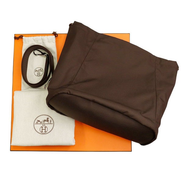 エルメス サックドパンサージュ グルーム ルージュアッシュ/ショコラ/シルバー金具 K刻印 2way