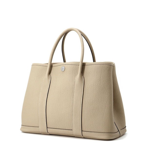 エルメス トートバッグ ガーデンパーティTPM トレンチ/シルバー金具 ネゴンダ K刻印 HERMES Garden Party