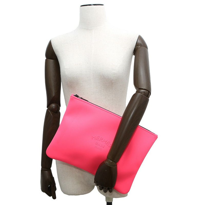 エルメス ポーチ トゥルース フラットGM ネオバン Trousse Flat Neobain バブルガム HERMES フラットポーチ