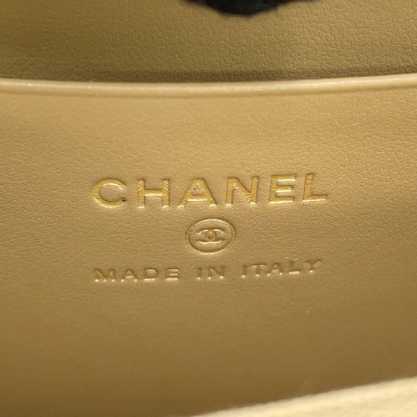 シャネル コインケース ココマーク マトラッセ ジップコインパース キャビアスキン CHANEL 財布