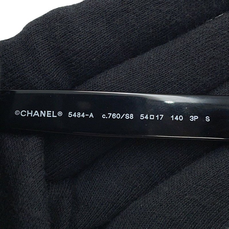 シャネル サングラス ココマーク キルティング スクエアシェイプ 偏光レンズ 54□17 140 5484-A CHANEL アイウェア 黒