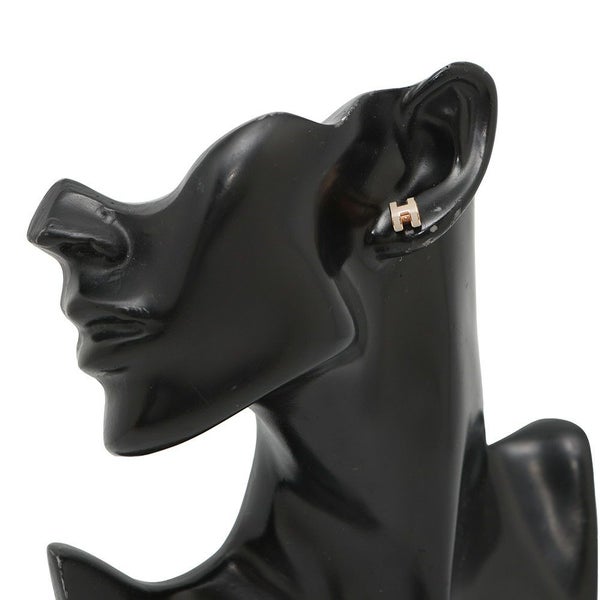 エルメス ピアス ミニ・ポップアッシュ マロングラッセ/ピンクゴールド金具 HERMES アクセサリー