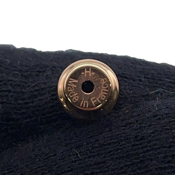 エルメス ピアス ミニ・ポップアッシュ マロングラッセ/ピンクゴールド金具 HERMES アクセサリー