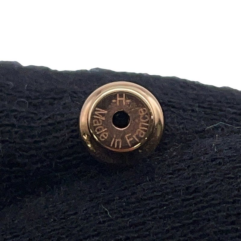 エルメス ピアス ミニ・ポップアッシュ マロングラッセ/ピンクゴールド金具 HERMES アクセサリー