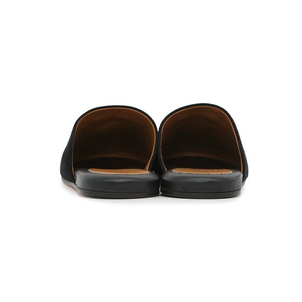 グッチ サンダル アディダスコラボ ホースビット1955 ミュールスリッパ スエード レザー 702211 レディースサイズ36 GUCCI 靴 黒