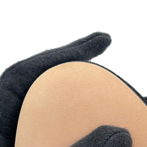 グッチ サンダル アディダスコラボ ホースビット1955 ミュールスリッパ スエード レザー 702211 レディースサイズ36 GUCCI 靴 黒