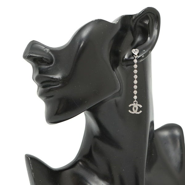 シャネル ピアス ココマーク ハート ラインストーン C25B ABF777 CHANEL アクセサリー