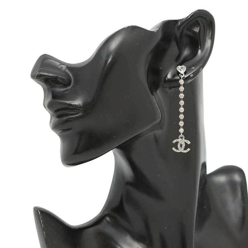 シャネル ピアス ココマーク ハート ラインストーン C25B ABF777 CHANEL アクセサリー