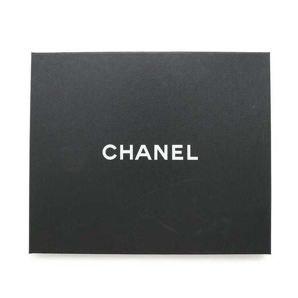 シャネル スニーカー ココマーク メッシュ ファブリック レザー レディースサイズ37C CHANEL 靴 シューズ 白 黒