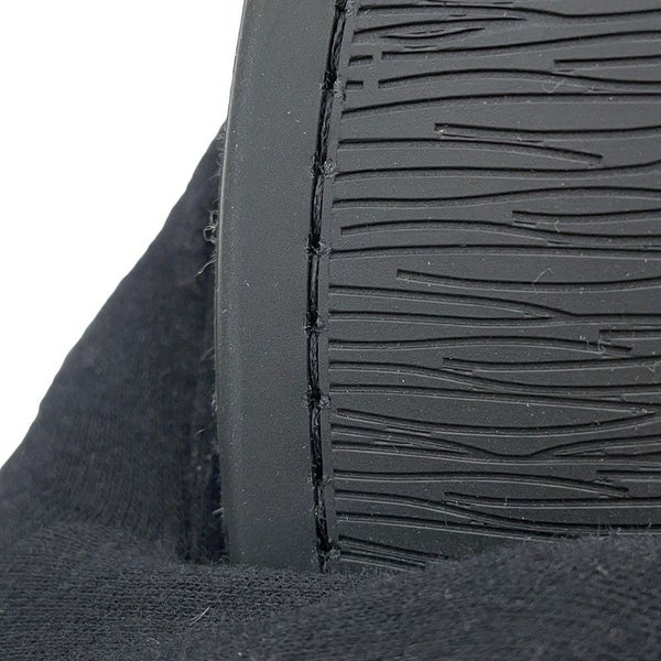 シャネル スリッポン ココマーク エスパドリーユ エナメル レディースサイズ37C G31874 CHANEL 靴 黒