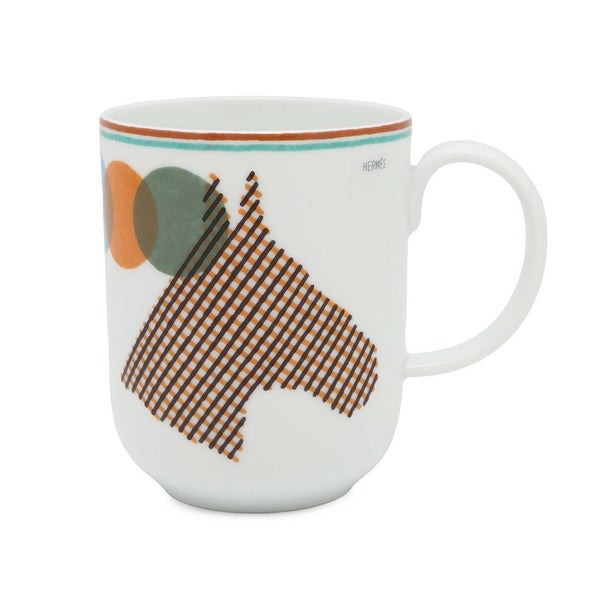 エルメス マグカップ ソー・エルメス シュヴァル 300ml 陶器 HERMES カップ マグ 食器