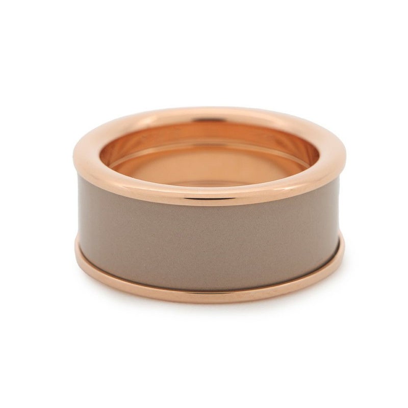 エルメス リング ユニ MM Hディアマン マロングラッセ/ピンクゴールド金具 サイズT55 HERMES 指輪