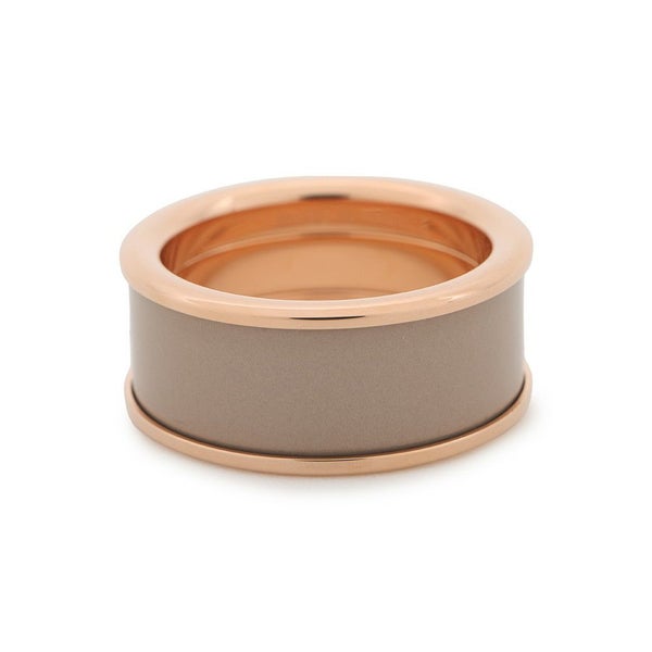 エルメス リング ユニ MM Hディアマン マロングラッセ/ピンクゴールド金具 サイズT55 HERMES 指輪