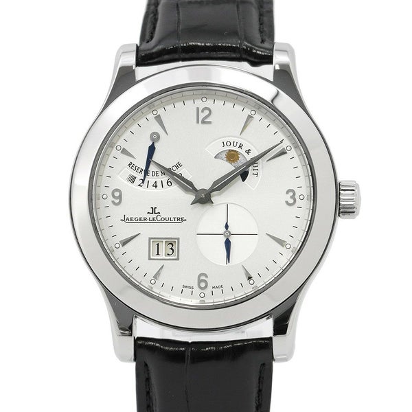ジャガールクルト マスター エイトデイズ Q1608420 JAEGER-LECOULTRE 腕時計 シルバー文字盤