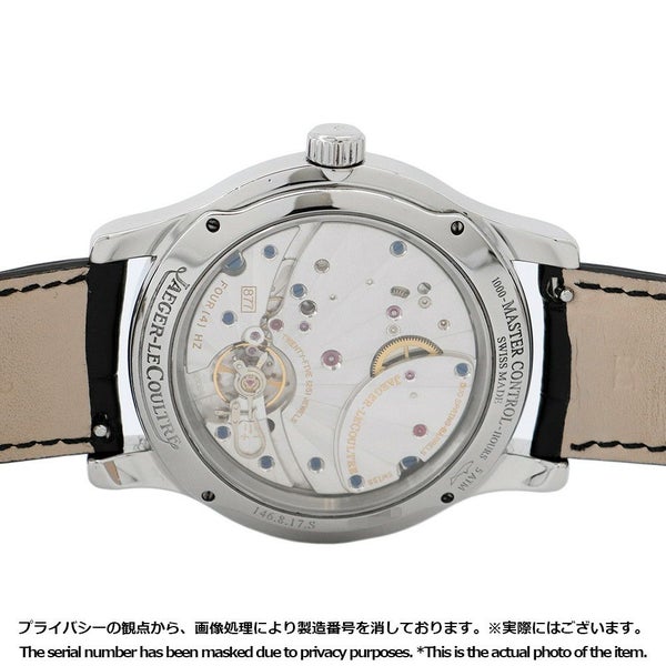 ジャガールクルト マスター エイトデイズ Q1608420 JAEGER-LECOULTRE 腕時計 シルバー文字盤