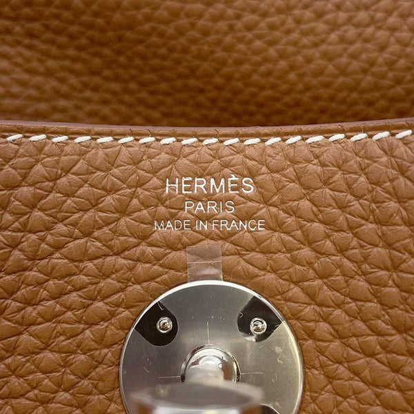 エルメス ハンドバッグ リンディ26  ゴールド/シルバー金具 トリヨンクレマンス W刻印 2way