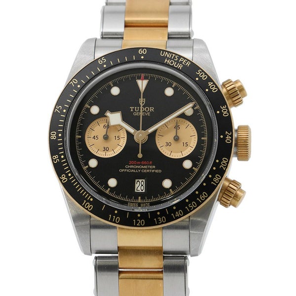 チュードル ブラックベイクロノ 79363N TUDOR チューダー 腕時計 黒文字盤