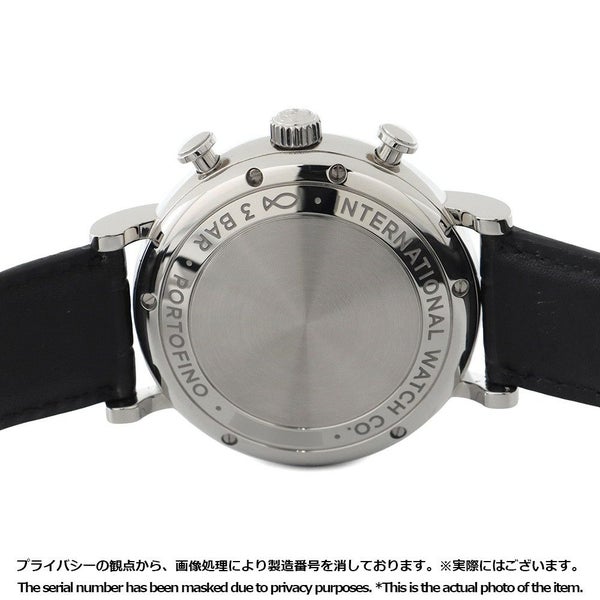 IWC ポートフィノ クロノグラフ IW391036 ウォッチ 腕時計 ブルー文字盤