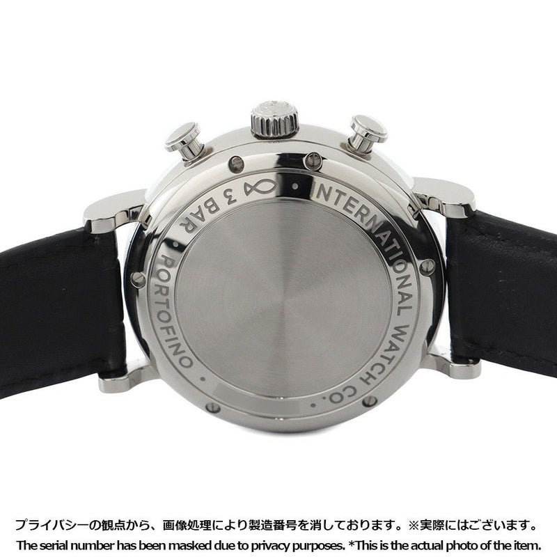IWC ポートフィノ クロノグラフ IW391036 ウォッチ 腕時計 ブルー文字盤
