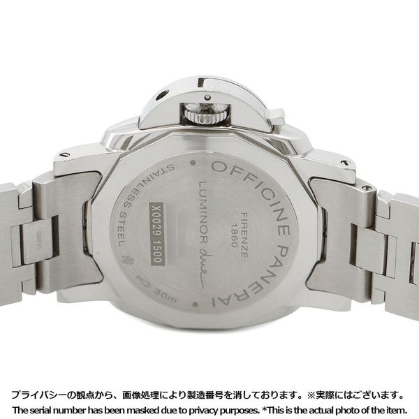 パネライ ルミノール ドゥエ PAM01123 PANERAI 腕時計 ブルー文字盤