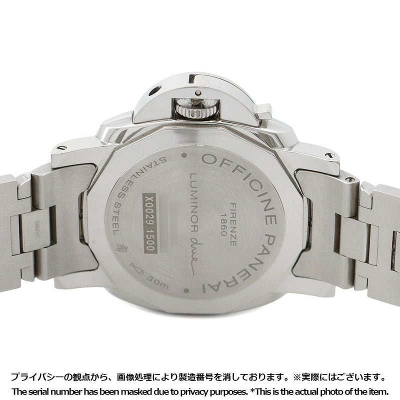 パネライ ルミノール ドゥエ PAM01123 PANERAI 腕時計 ブルー文字盤