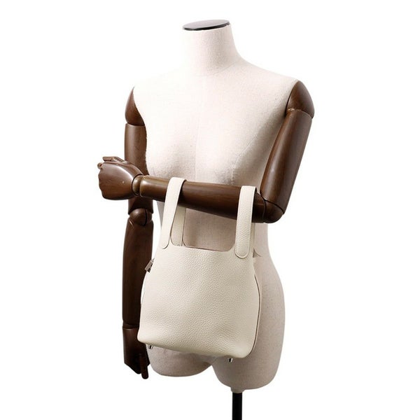 エルメス ハンドバッグ ピコタンロックPM クレ/シルバー金具 トリヨンクレマンス K刻印