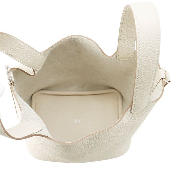 エルメス ハンドバッグ ピコタンロックPM クレ/シルバー金具 トリヨンクレマンス K刻印