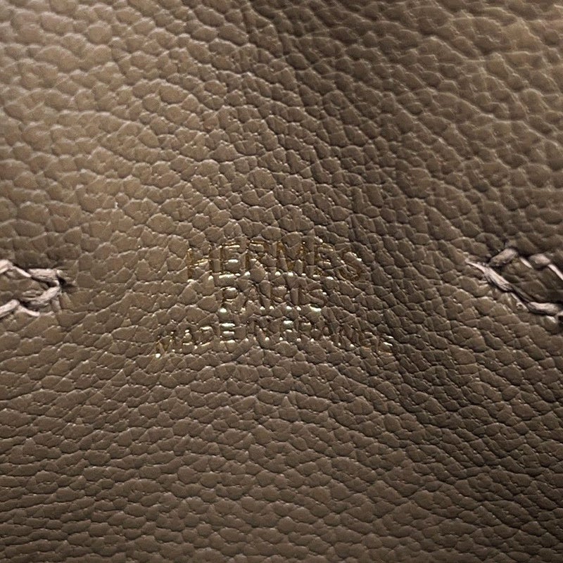 エルメス チャーム ビジュードサック ケリードール エトゥープ/ブラック/クレ/ルージュセリエ/ゴールド金具 タデラクト U刻印