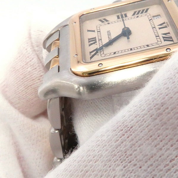 カルティエ パンテールMM パンテール ドゥ カルティエ W25028B6 Cartier 腕時計 レディース アイボリー文字盤