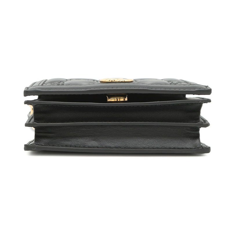 グッチ ショルダーバッグ ミニ GGマトラッセ レザー 723777 GUCCI ポシェット 黒 アウトレット品