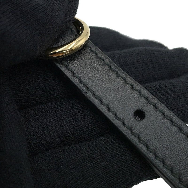 グッチ ショルダーバッグ ミニ GGマトラッセ レザー 723777 GUCCI ポシェット 黒 アウトレット品