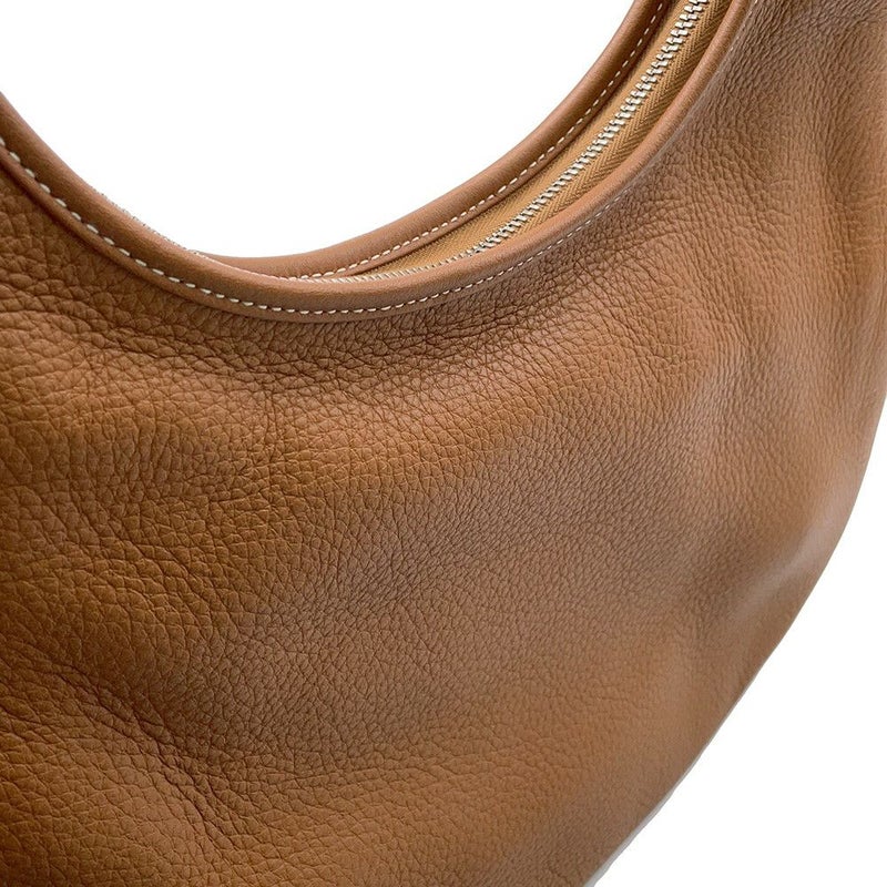 エルメス ショルダーバッグ ガオ ゴールド/シルバー金具 トリヨンクレマンス □L刻印 HERMES バッグ