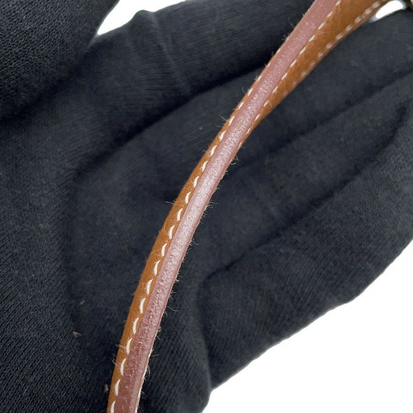 エルメス ショルダーバッグ ガオ ゴールド/シルバー金具 トリヨンクレマンス □L刻印 HERMES バッグ