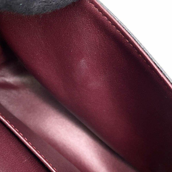 シャネル チェーンショルダーバッグ マトラッセ25 ココマーク キャビアスキン ダブルチェーン A01112 CHANEL 黒