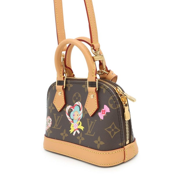 ルイヴィトン ハンドバッグ モノグラム ヴィヴィエンヌ ナノ・アルマ M12199 LOUIS VUITTON 2way クリスマス