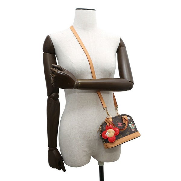 ルイヴィトン ハンドバッグ モノグラム ヴィヴィエンヌ ナノ・アルマ M12199 LOUIS VUITTON 2way クリスマス