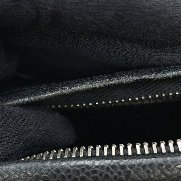 シャネル ショルダーバッグ トリプルココ キャビアスキン CHANEL 黒