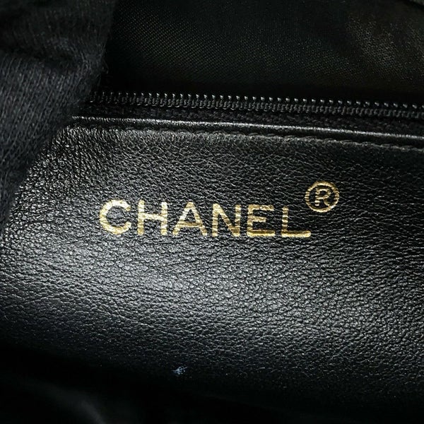 シャネル ショルダーバッグ トリプルココ キャビアスキン CHANEL 黒