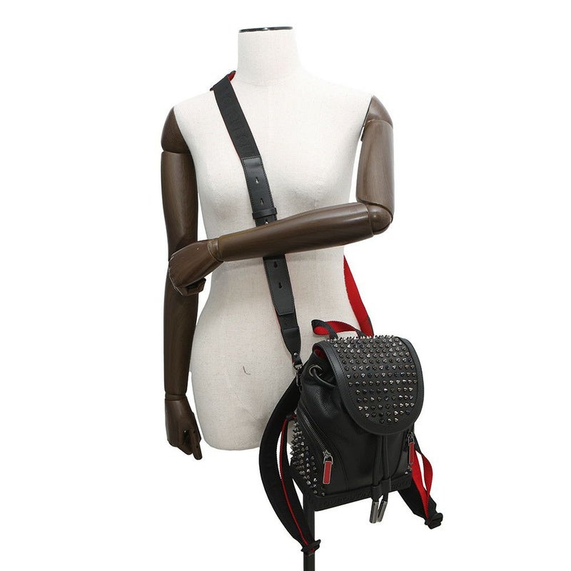 クリスチャン・ルブタン リュック エクスプローラーファンク スタッズ バックパック 3215038 Christian Louboutin 黒 2way