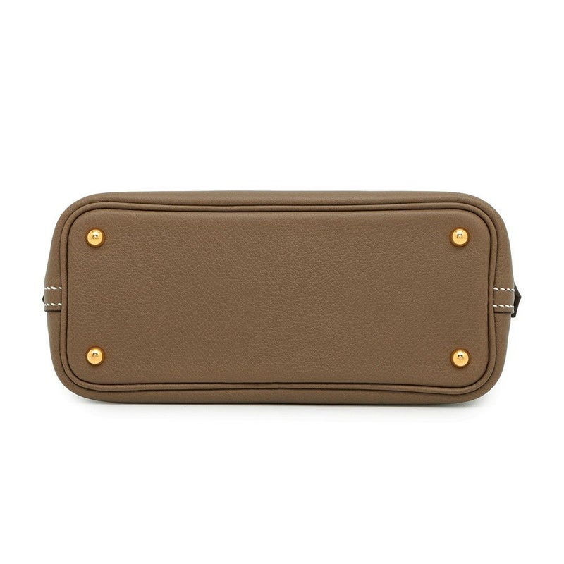 エルメス ボリード1923 ミニ エトゥープ/ゴールド金具 エバーカラー B刻印 2wayショルダー