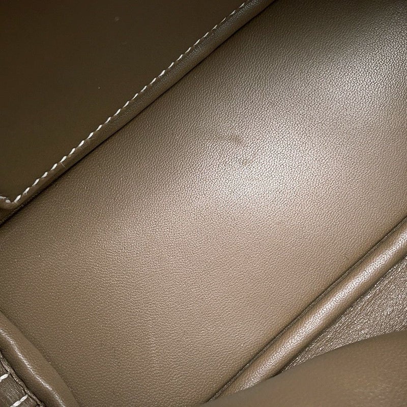 エルメス ボリード1923 ミニ エトゥープ/ゴールド金具 エバーカラー B刻印 2wayショルダー