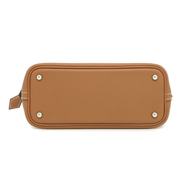 エルメス ボリード1923 ミニ ヴェルソ ゴールド/モーヴペール/シルバー金具 エバーカラー U刻印 2wayショルダー