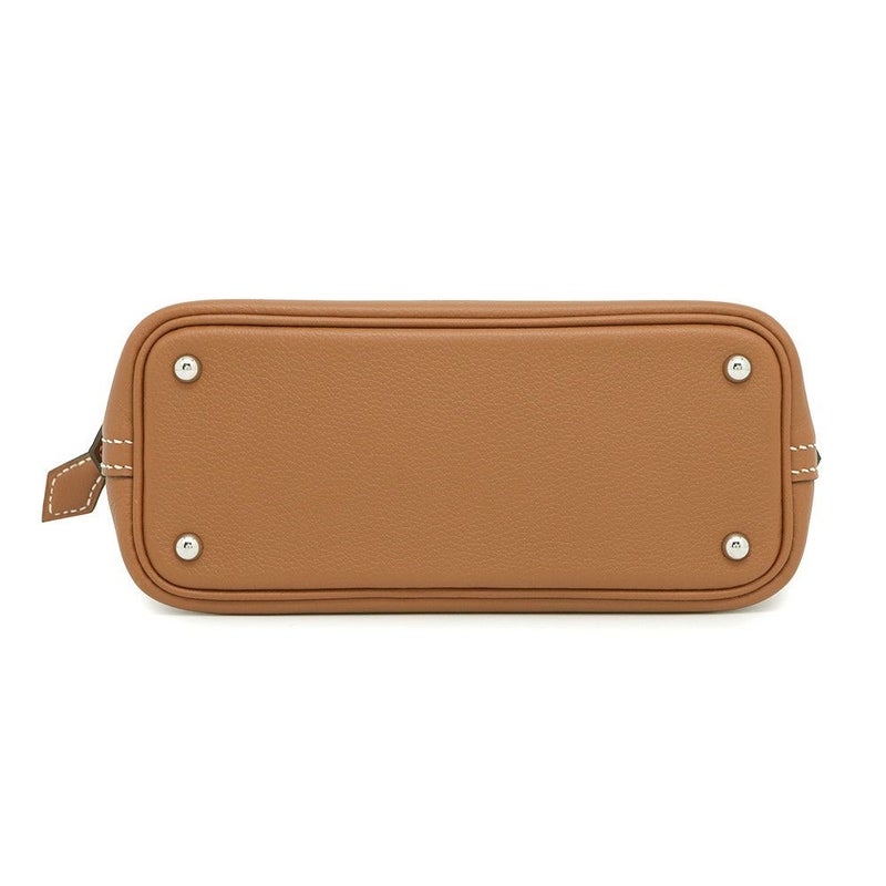 エルメス ボリード1923 ミニ ヴェルソ ゴールド/モーヴペール/シルバー金具 エバーカラー U刻印 2wayショルダー