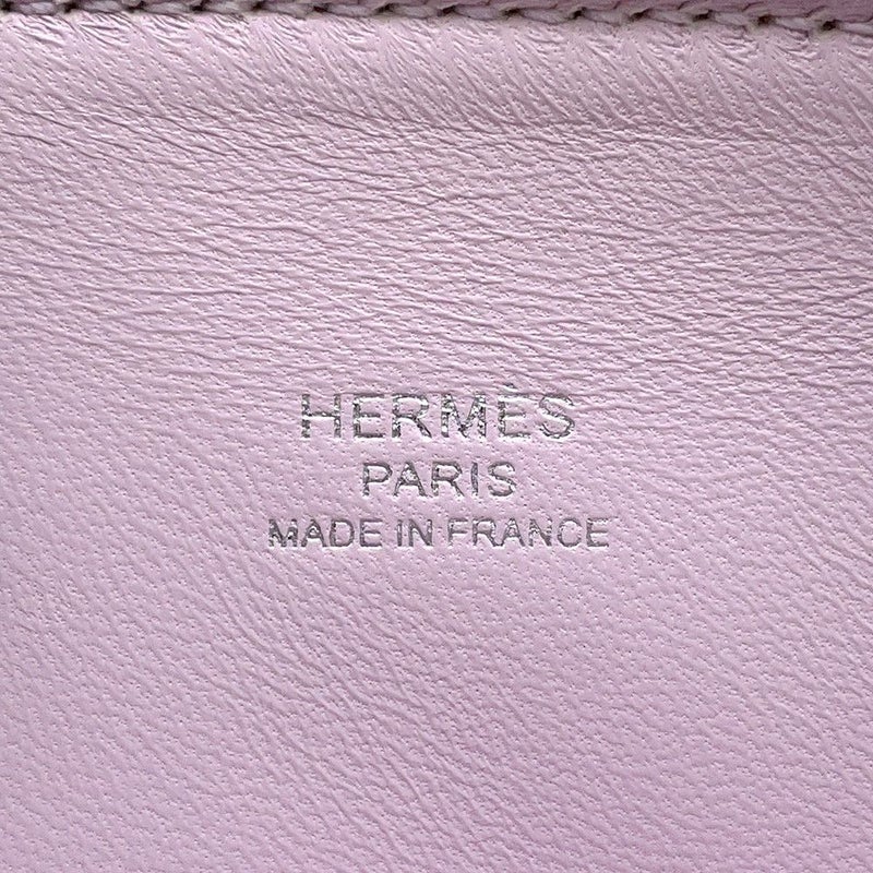 エルメス ボリード1923 ミニ ヴェルソ ゴールド/モーヴペール/シルバー金具 エバーカラー U刻印 2wayショルダー