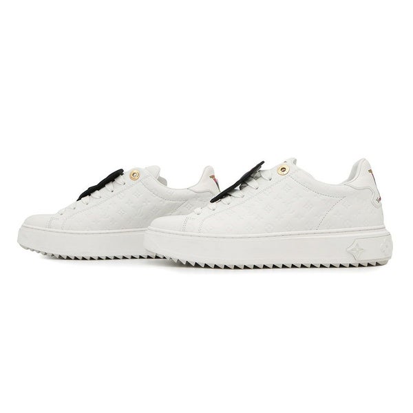 ルイヴィトン スニーカー LV × TM タイムアウト レディースサイズ37 1AGZGR LOUIS VUITTON 靴 白 村上隆 パンダ