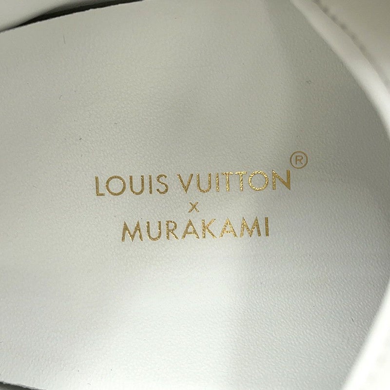 ルイヴィトン スニーカー LV × TM タイムアウト レディースサイズ37 1AGZGR LOUIS VUITTON 靴 白 村上隆 パンダ