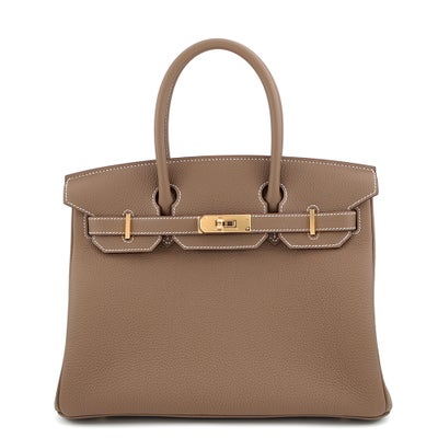 Hermès Birkin 30 Etoupe Togo Gold