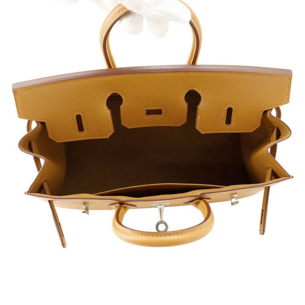 エルメス バーキン25 セサミ/シルバー金具 エプソン B刻印 HERMES Birkin ハンドバッグ